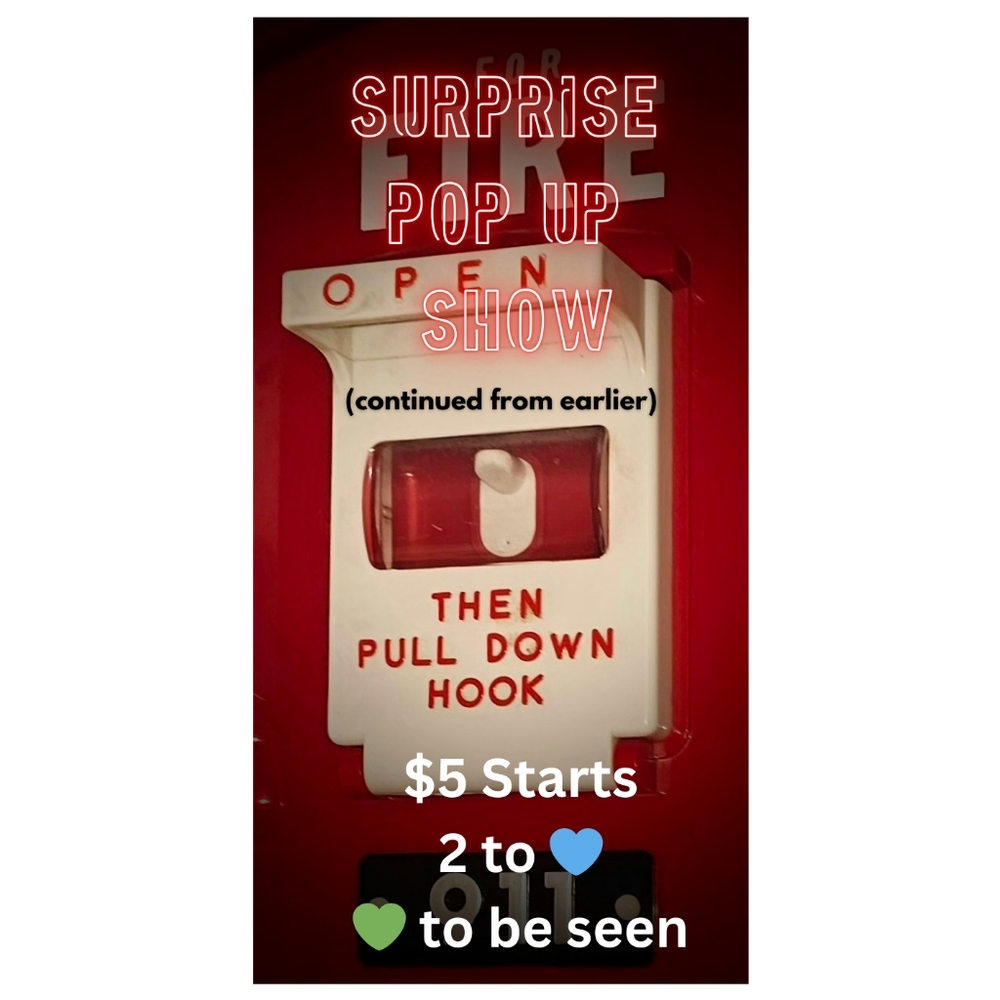 Surprise Pop up Share Show!!